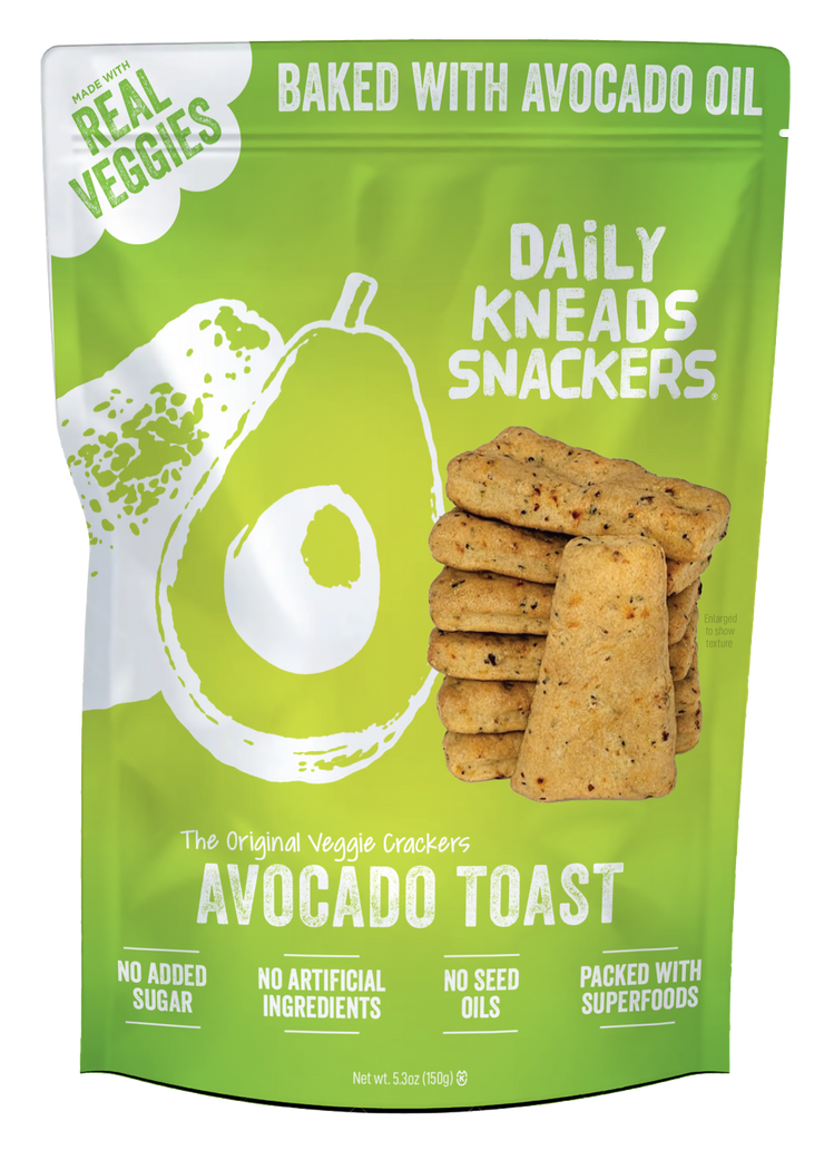 Avocado Toast Snacker Cracker