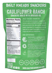 Cauliflower Ranch Snackers Cracker- 5.3oz