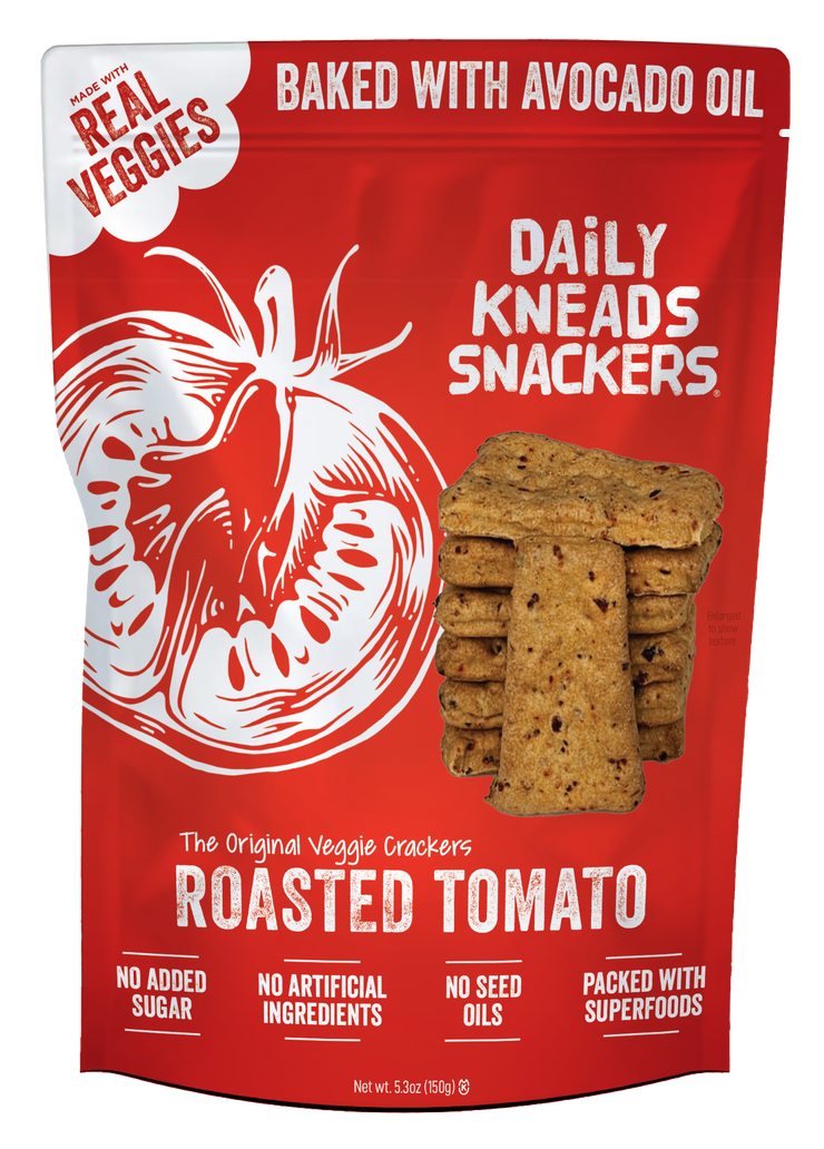 Daily Kneads Roasted Tomato Snackers Crackers